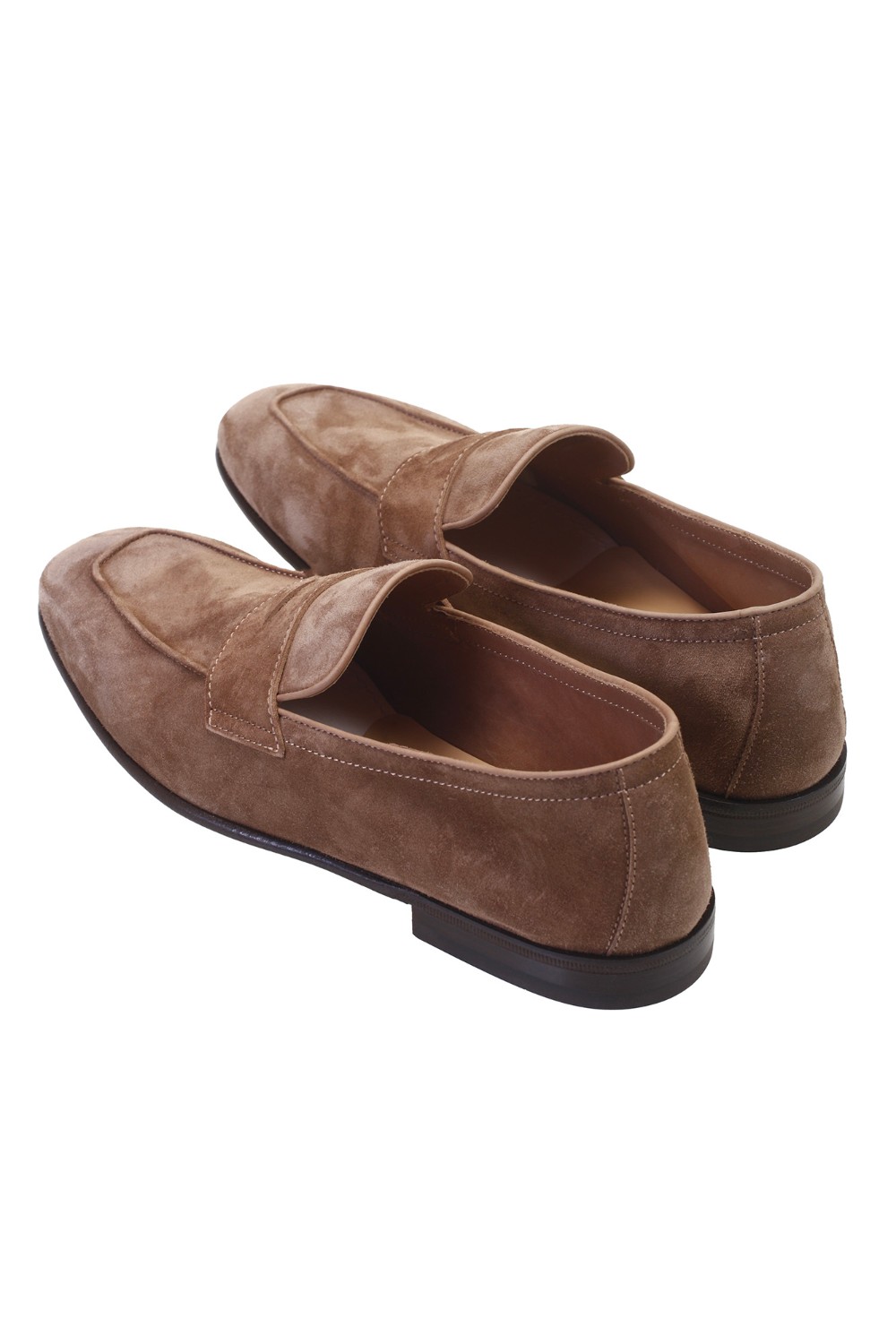 shop BRUNELLO CUCINELLI Sales Mocassino: Brunello Cucinelli Penny Loafer sfoderati in camoscio.
Sfoderata.
Suola in cuoio.
Battistrada in gomma TPU.
Composizione: 100% Pelle.
Fabbricato in Italia.. MZUCAHG700-C8865 number 9555918